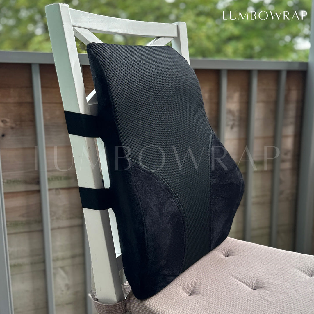 Lumbowrap® - The Plus-Size Lumbar Cushion Support For Big People With Back Pain