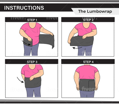 Lumbowrap® - The Belly Wrap For Better Walking Posture