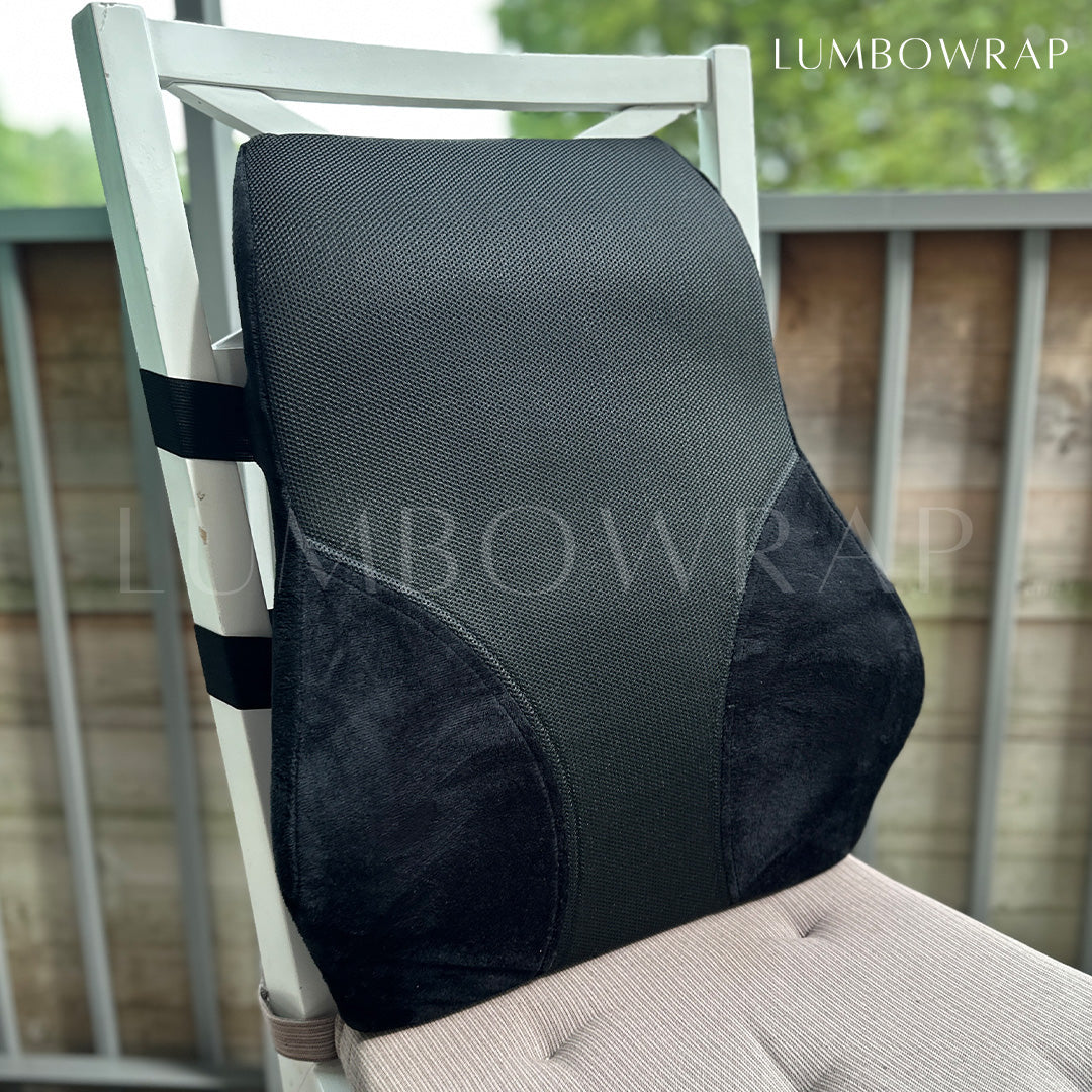 Lumbowrap® - The Plus-Size Lumbar Cushion Support For Big People With Back Pain