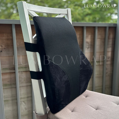 Lumbowrap® - The Plus-Size Lumbar Cushion Support For Big People With Back Pain